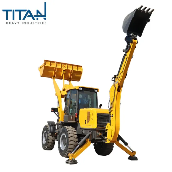 3.5ton Chinese new style multi-function retroexcavadora backhoe loader