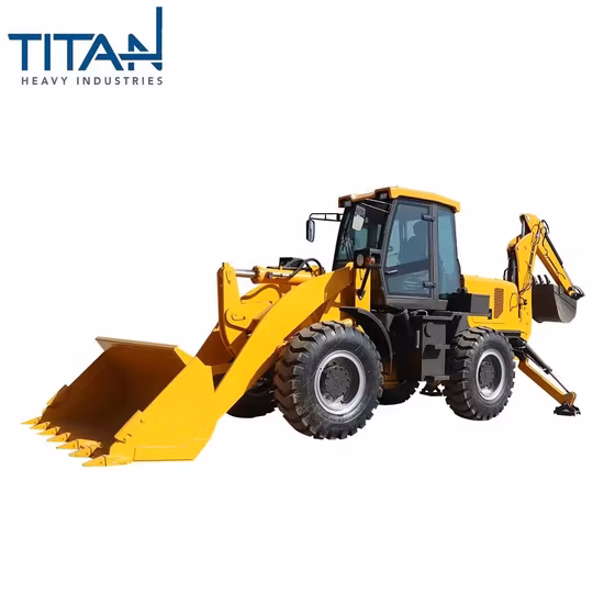 3.5ton Chinese new style multi-function retroexcavadora backhoe loader