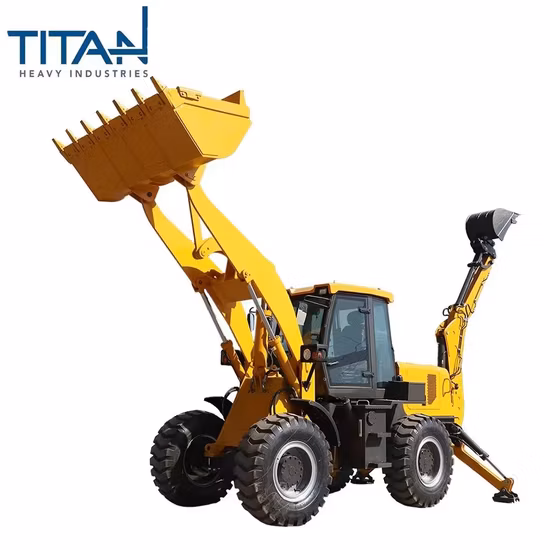 3.5ton Chinese new style multi-function retroexcavadora backhoe loader