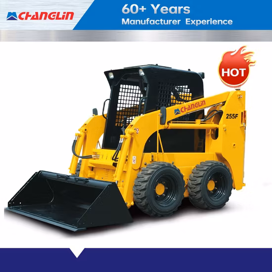 Changlin 55HP Multifunction Mini Skid Steer Loader 255f with CE