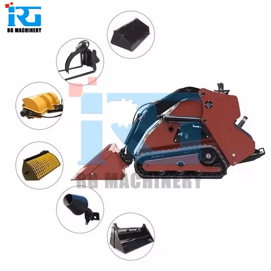 Mini Cargador Skid Steer Loader for Construction