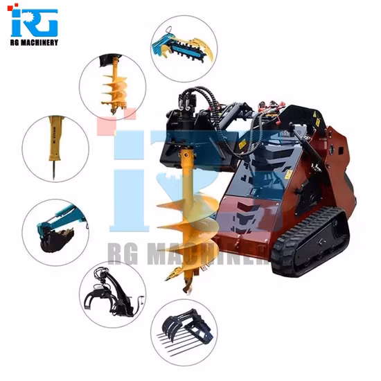 Mini Cargador Skid Steer Loader for Construction