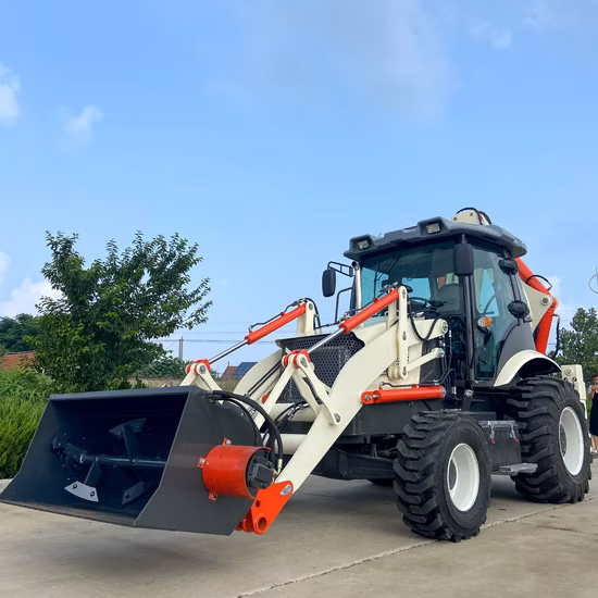 Backhoe Digger New Design Famous Brand Backhoe Loader Low Price