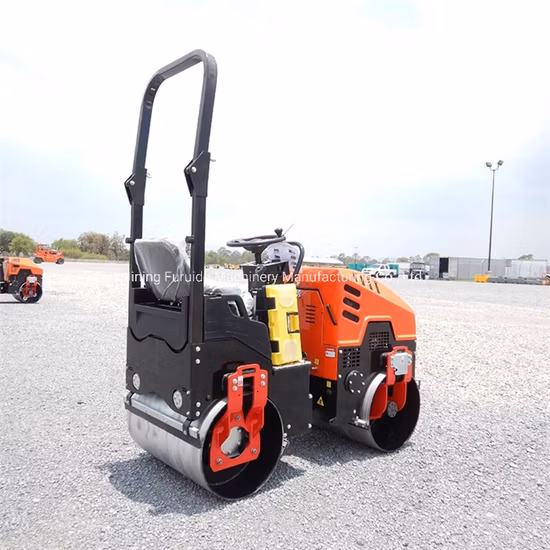 Hydraulic Steering 1 Ton Road Roller Machine Compactor Asphalt Road Roller Fyl