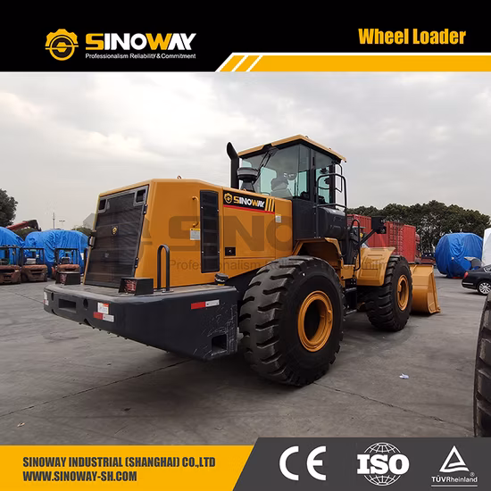 China Wheel Loader 6ton 3.5cbm Bucket Lw600kn
