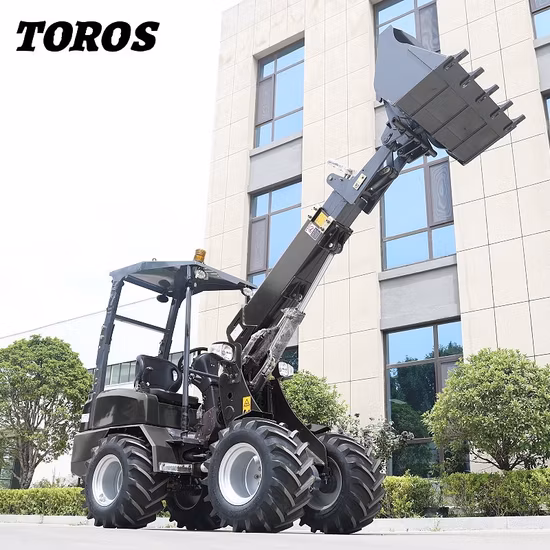 Factory Titan 800kg Cheap Micro New Shovel Payloader China Agriculture Articulated Small Compact Farm Garden Front End mini wheel Loader with CE/ISO EURO5/EPA4