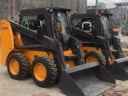 Tracked Skid Steer Loader Mini Skid Steer Loader with Accessories