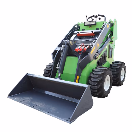 Mini Skid Steer Loader with Bucket and Attachments on Sale