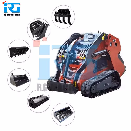 Mini Cargador Skid Steer Loader for Construction